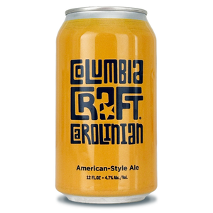 beers of america. Columbia Craft, Carolinian, 4.7% ABV. American Style Ale. 355ml Craft ale beer can