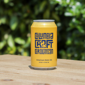 beers of america. Columbia Craft, Carolinian, 4.7% ABV. American Style Ale. 355ml Craft ale beer can