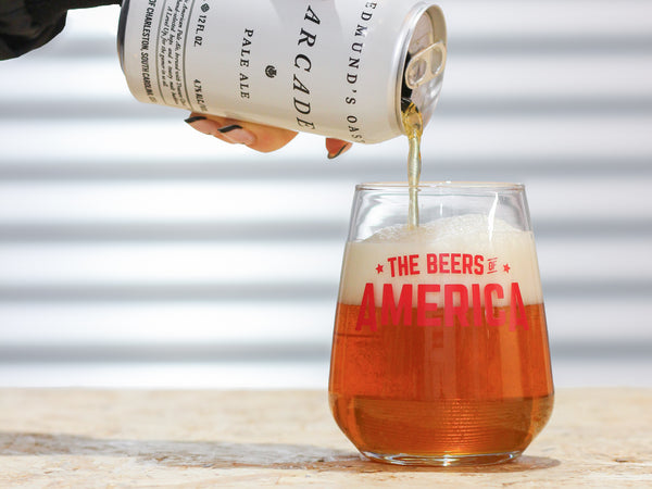 beers of america, Edmunds Oast Arcade 4.7%. Pale Ale. 355ml craft beer can