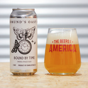 beers of america, Edmunds Oast Bound By Time 7%. IPA. 473ml craft beer can