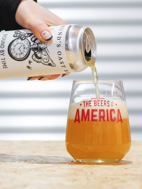 beers of america, Edmunds Oast Bound By Time 7%. IPA. 473ml craft beer can