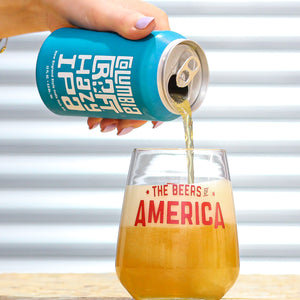 beers of america. Columbia Craft, Hazy IPA, 6% ABV. New England Style India Pale Ale. 355ml Craft ale beer can
