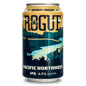 beers of america, Rogue Pacific Northwest IPA 6.9% 355ml craft beer can