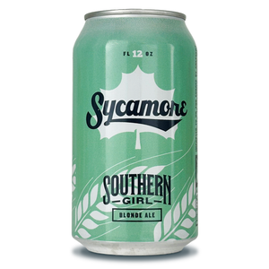 Sycamore, Southern Girl Blonde ale, 5.2%. 355ml Craft ale beer