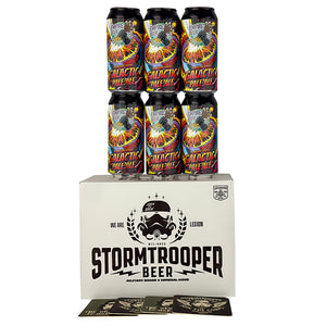 Stormtrooper beer, The Empire beer. GPA, Galactic Pale Ale, A Million Voices. Pale Ale. 6 can pack. Beer gift pack. Salt Brewery. Star Wars Gift. Craft Beer