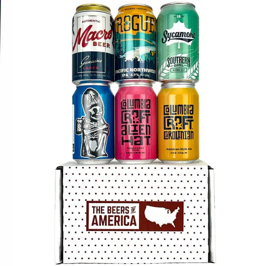 Beers of America Craft Ale Gift Pack