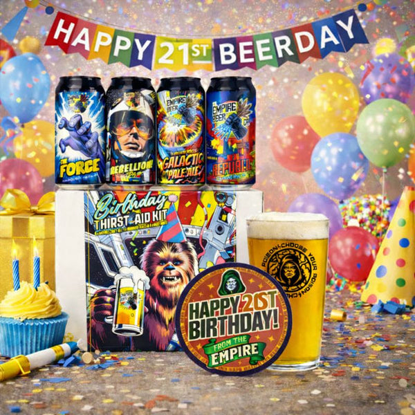 Happy 21st Birthday 'Thirst Aid Gift Pack'