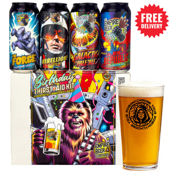 NEW Happy Birthday 'Thirst Aid Gift Pack'
