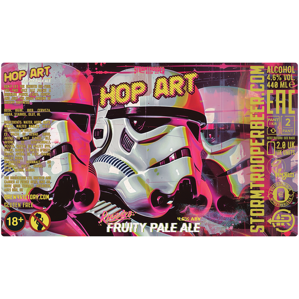 Hop Art Rhubarb Fruity Pale Ale 4.6%