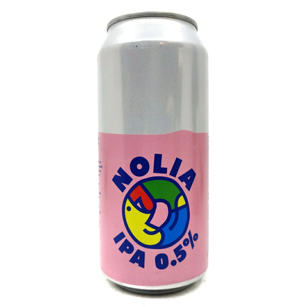 beers of america. Nolia IPA, 0.5% ABV. Low Alcohol, Alcohol free. 355ml Craft ale beer can