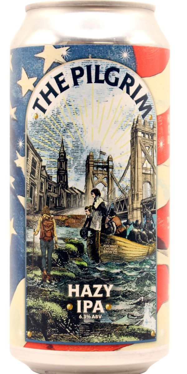 Hackney Church Brew Co & Two Blokes - THe Pilgrim Hazy IPA