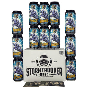 Stormtrooper beer, The Empire beer. The Force. Double New England IPA. 12 can pack. Beer gift pack. Salt Brewery. Star Wars Gift. Craft Beer